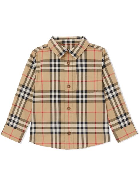 camicia burberry bambino outlet|Burberry Kids Camicia a Quadri .